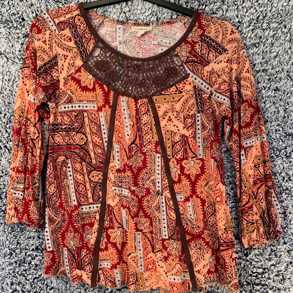 Nurture boho top